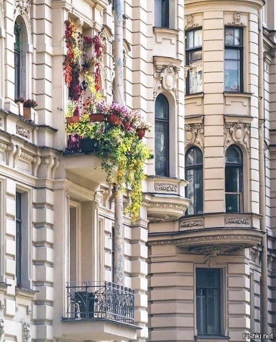 балкончик на улице Писарева, Питер