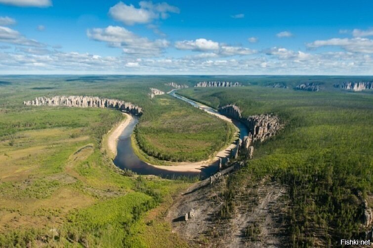 Каменный лес Якутии