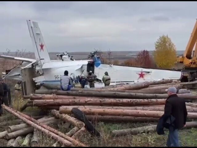 В Татарстане потерпел крушение самолет L-410 с парашютистами