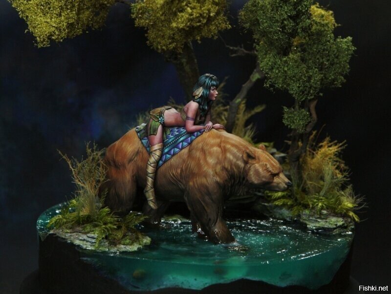 Оригинальное название Bear rider (что-то вроде Медвежья всадница  - нихт шпре...