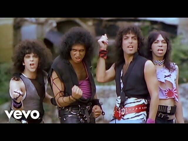 Kiss без боевой раскраски