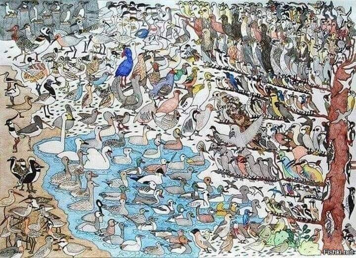 Рисунок выполнен ребёнком-аутистом