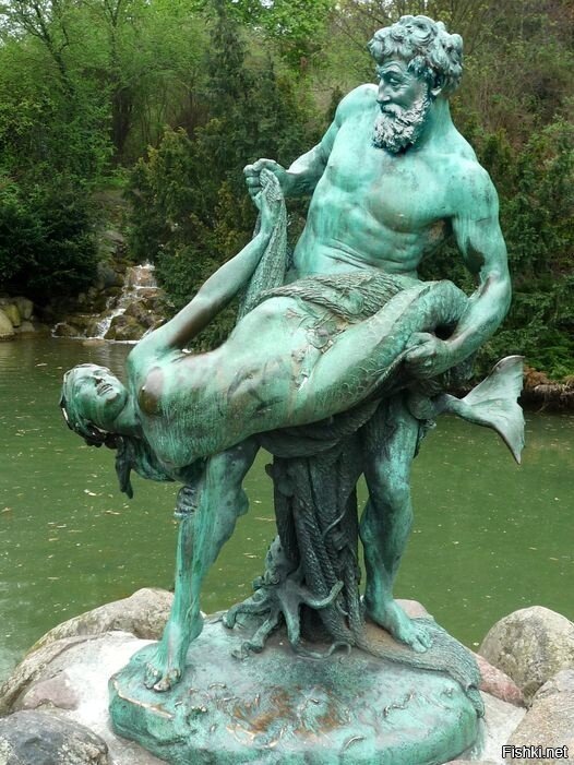 Эрнст Хертер "Удачный улов" ("Der seltene Fang"), 1896 г