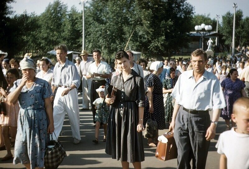 СССР 1958 года в фотографиях Джона Шульца