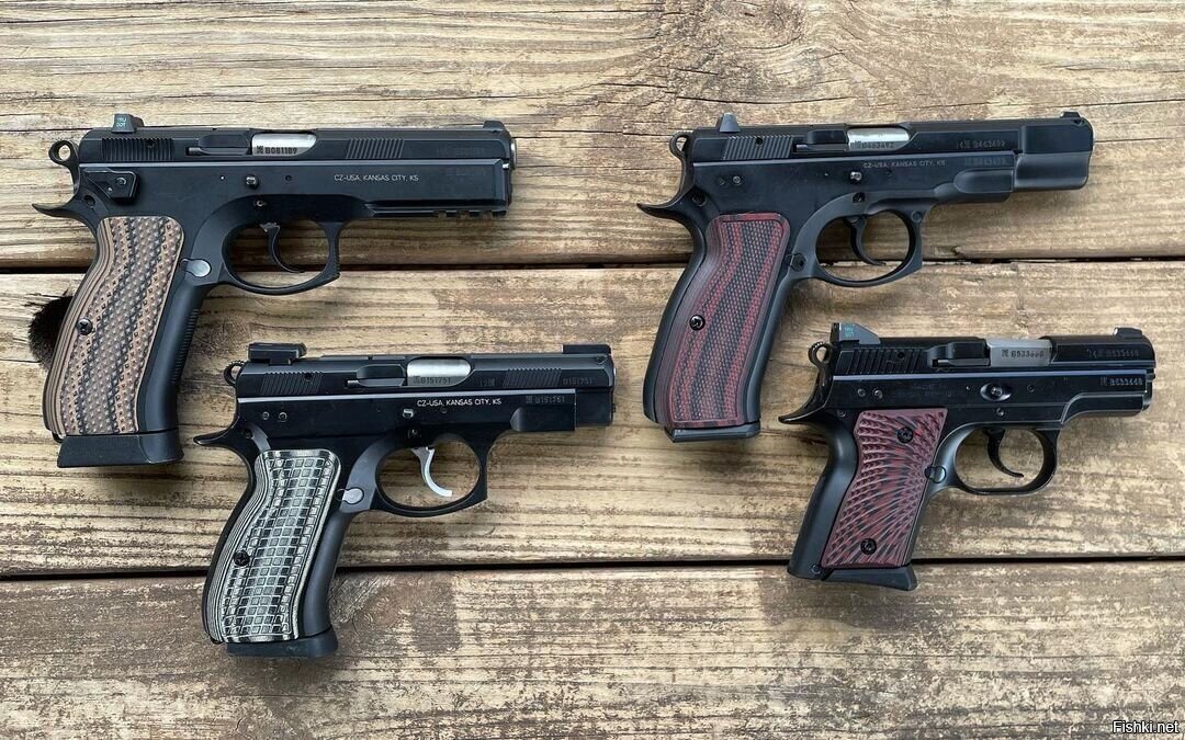 Линейка CZ 75 SP01 Tactical, Omega, PCR Compact и RAMI, все под 9x19 Para
