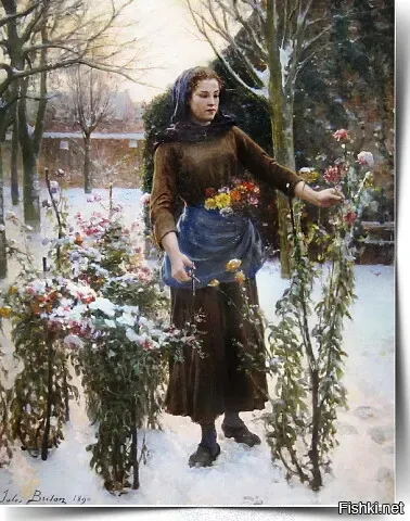 Художник Jules-Adolphe Breton