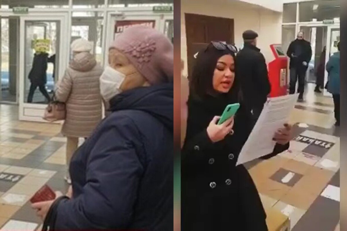 "Мы здесь власть": противники QR-кодов в Нижнекамске "захватили" торговый центр