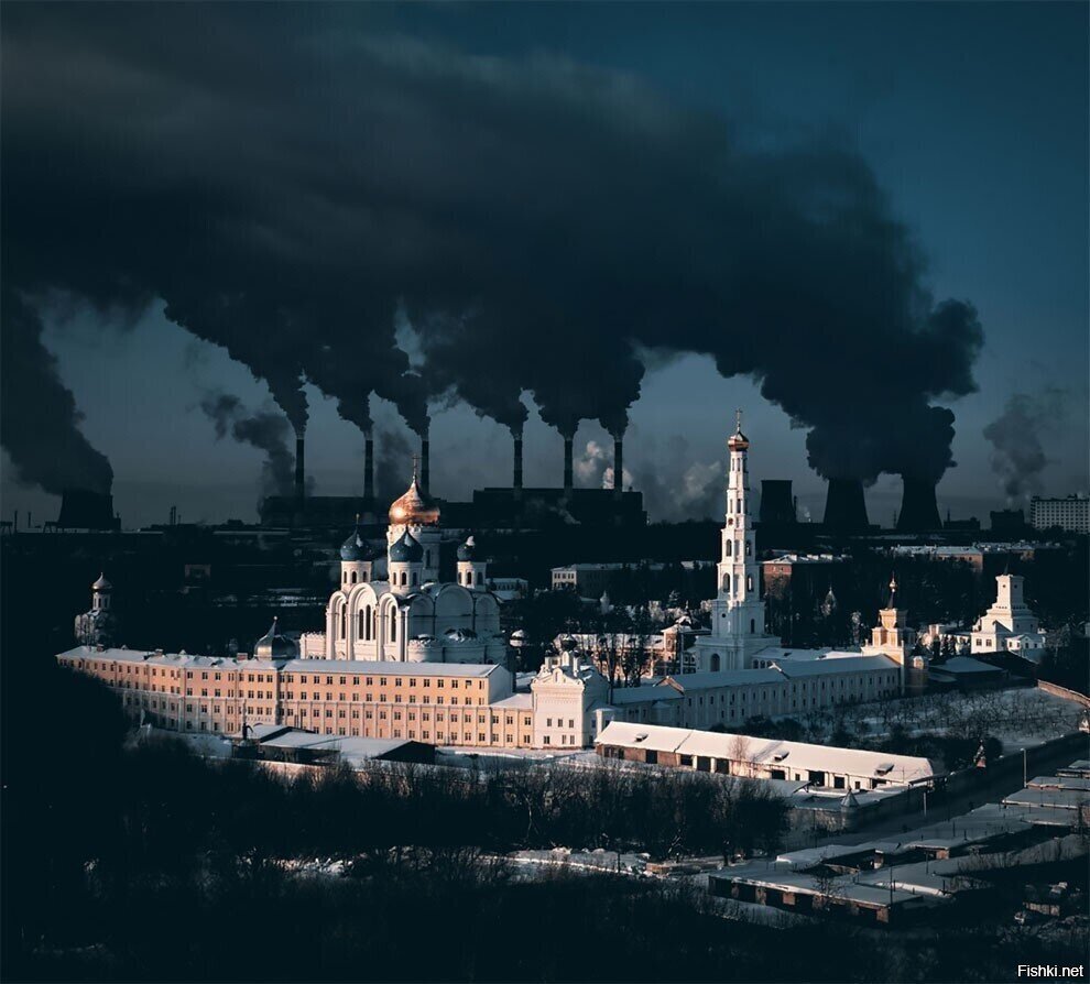 Город и зима