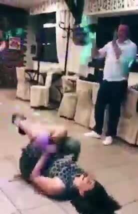 Ленка после двух рюмашек