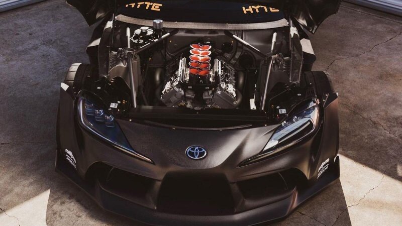 Toyota Supra с 750-сильный атмосферным двигателем V10 от Формулы-1