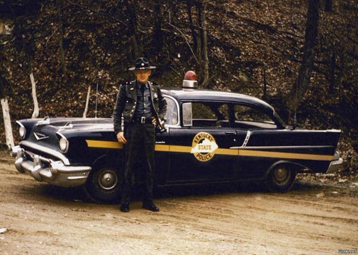 Chevrolet 1957 года полиции штата Кентукки