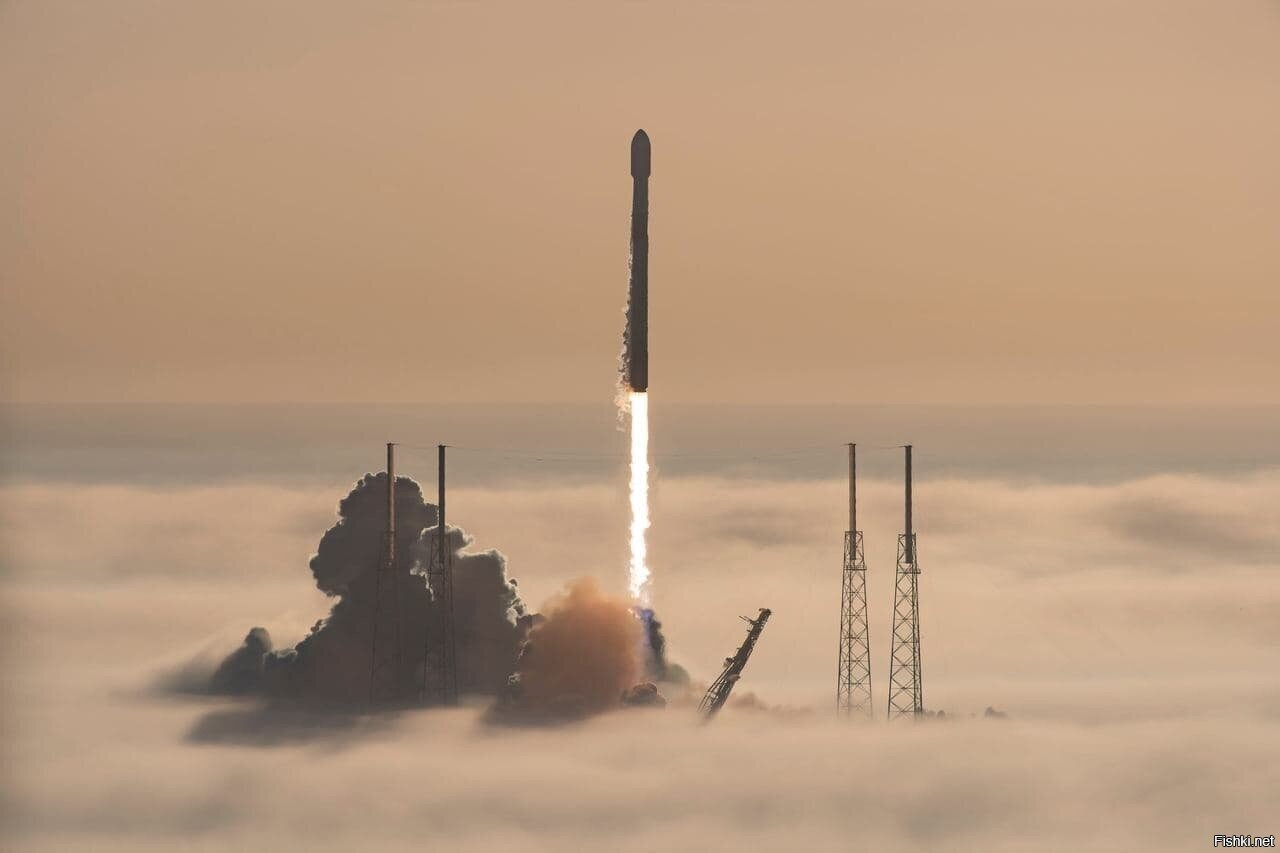 Сегодня «SpaceX» запустила ракету Falcon 9 