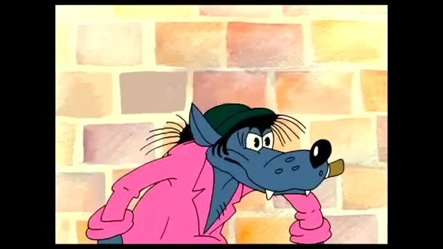 Неудачные дубли волка в мультике