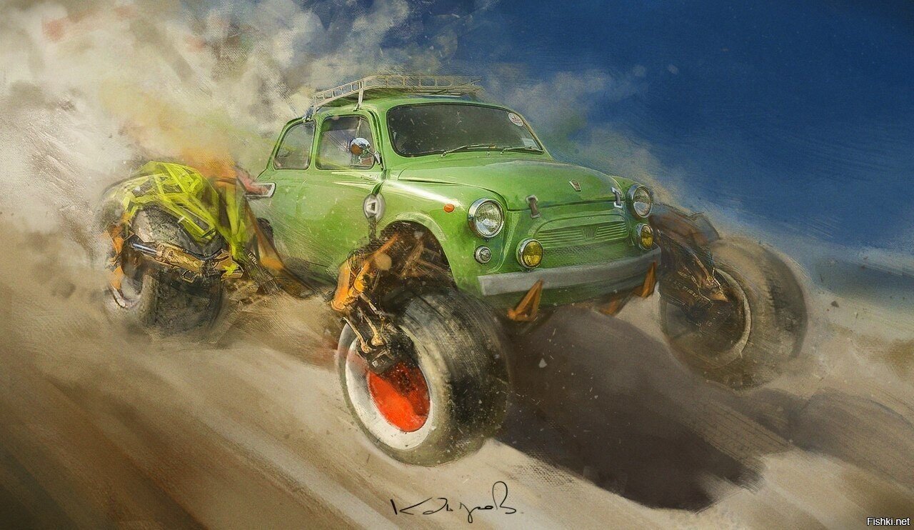 :-) Небольшой тюнинг "Запорожца" ЗАЗ-965