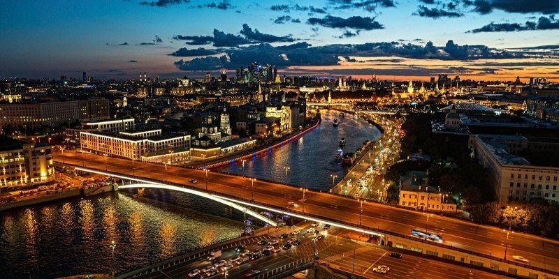 Московские мосты с самой эффектной подсветкой