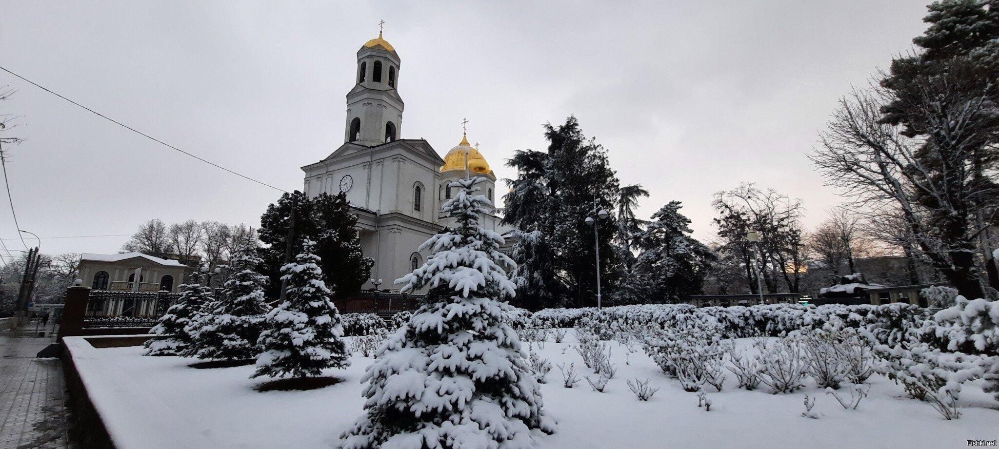 В ночь на 1 декабря в Крыму выпал первый снег