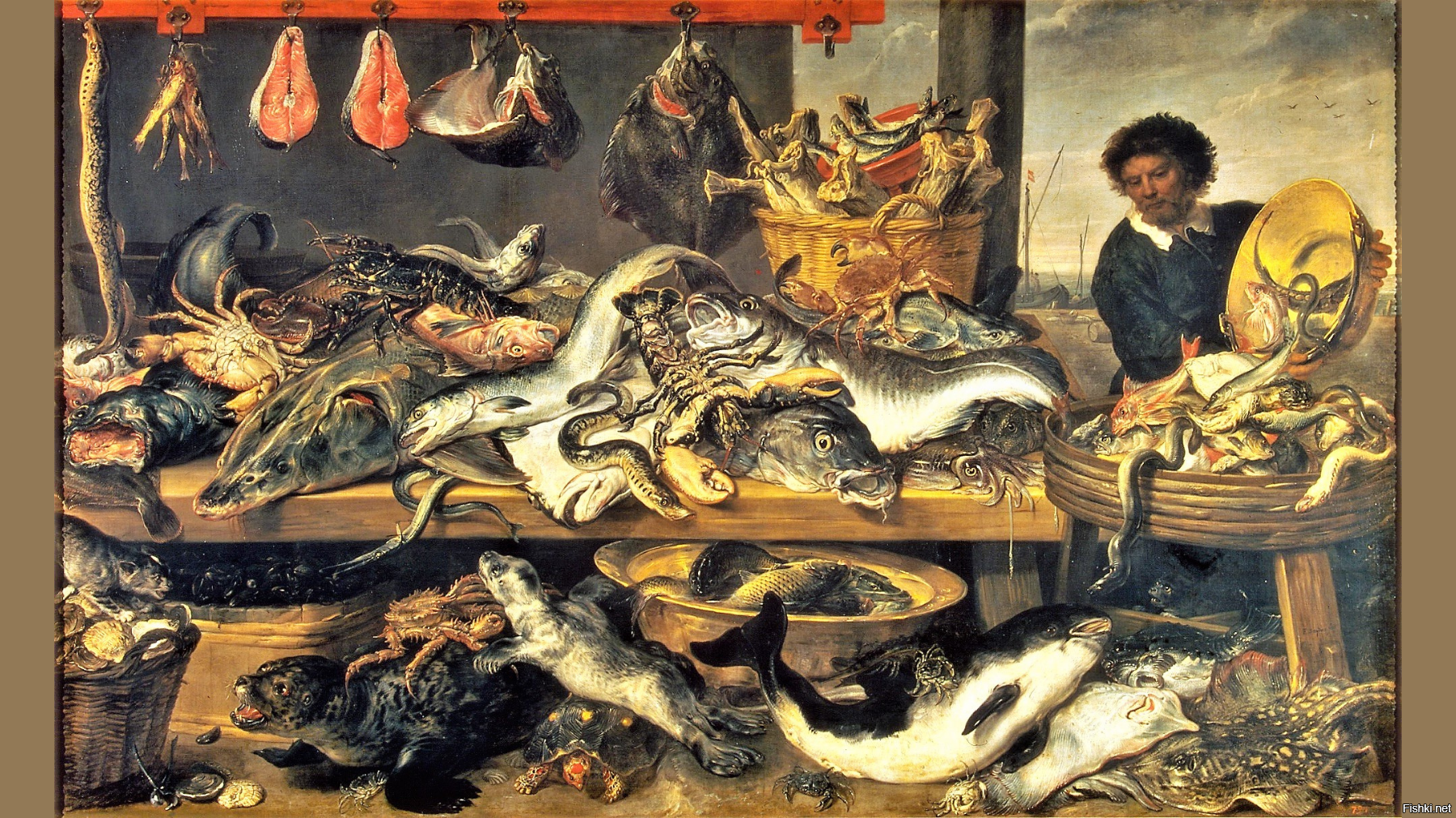 Франс Снейдерс, «Рыбная лавка»