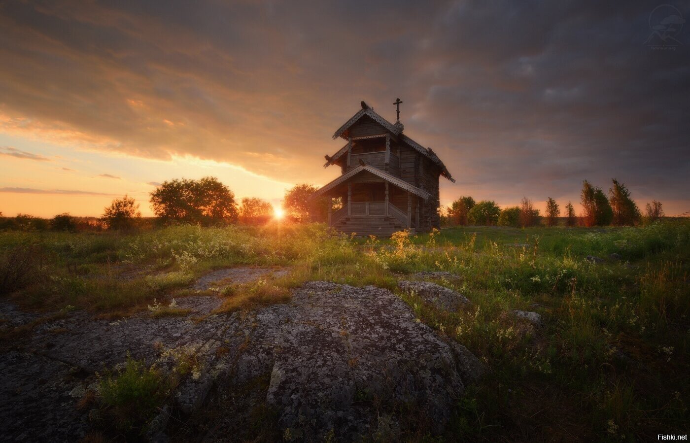 Рассвет в Паяницах, Карелия