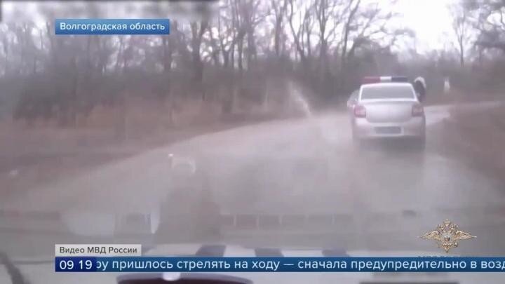 Погоня со стрельбой развернулась под Волгоградом средь бела дня