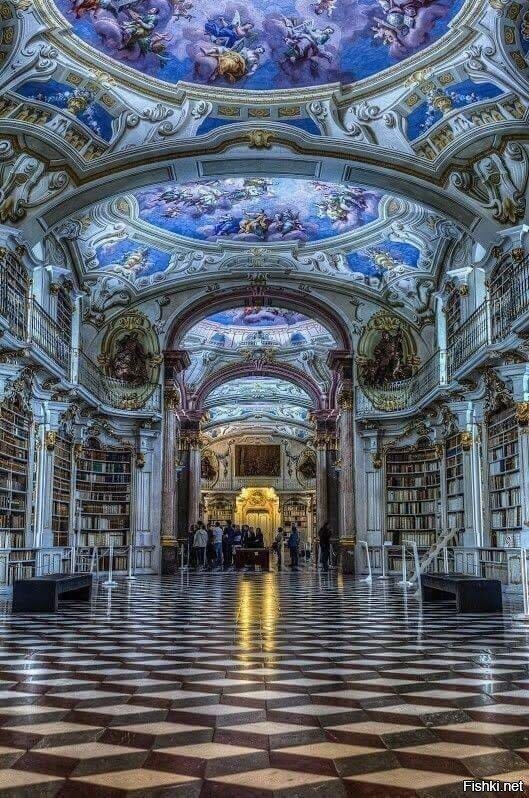 Библиотека аббатства Адмонт