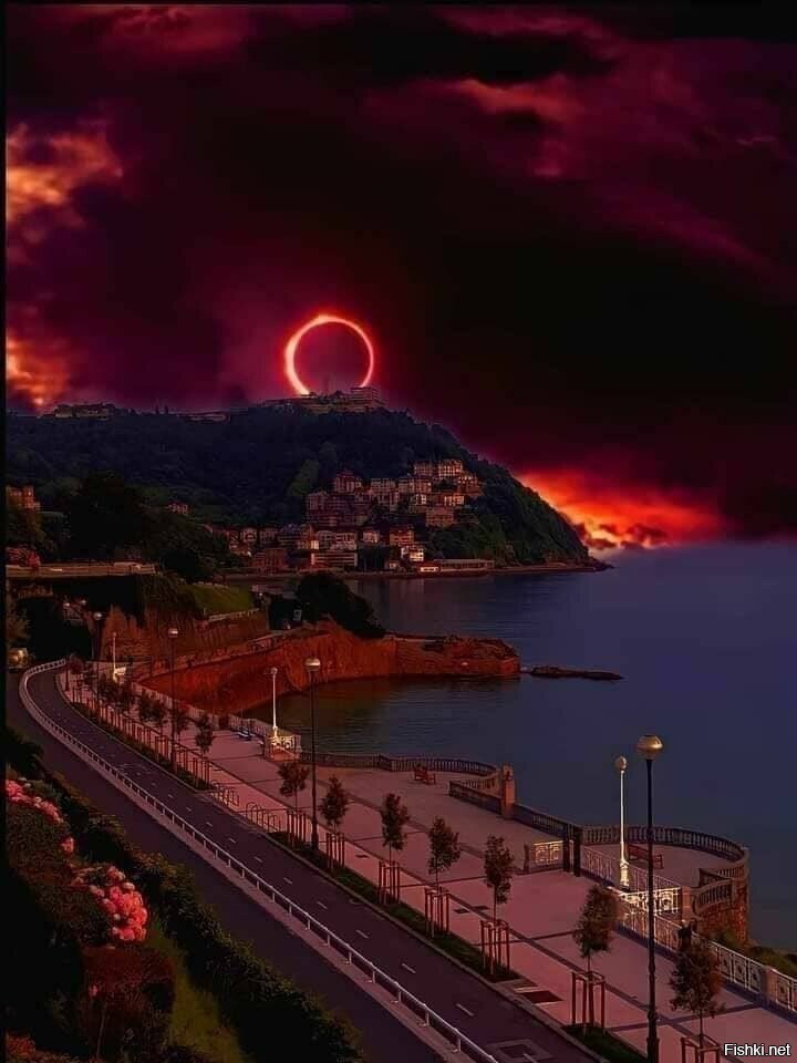солнечное затмение