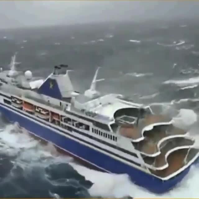 А когда на море качка