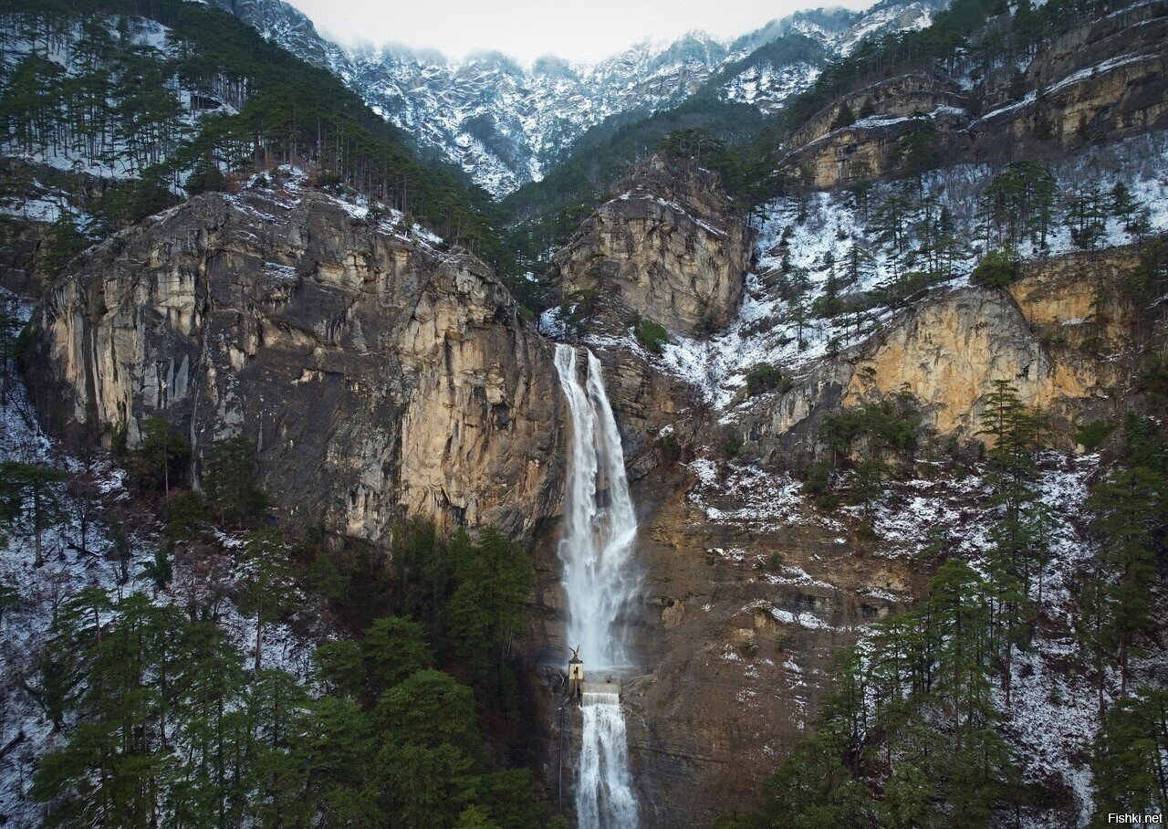 Крым, водопад Учан-Су