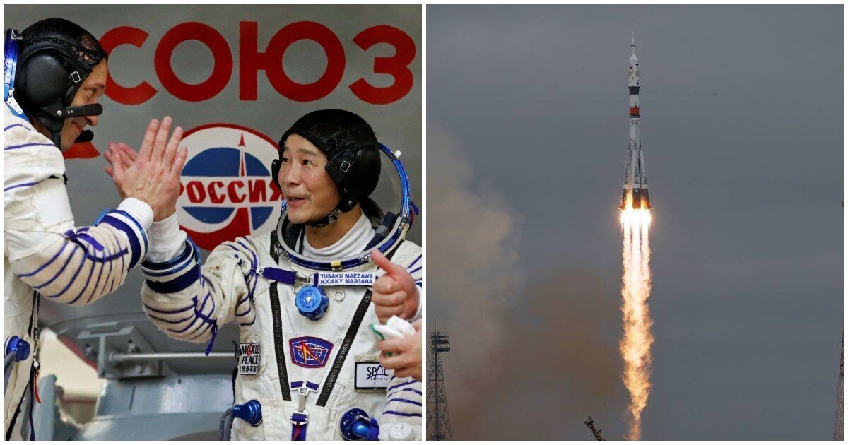 «Роскосмос» впервые за 12 лет отправил на МКС космических туристов