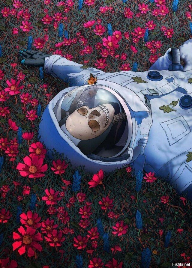 Даже будучи сломанным скафандр пытается сохранить мне жизнь