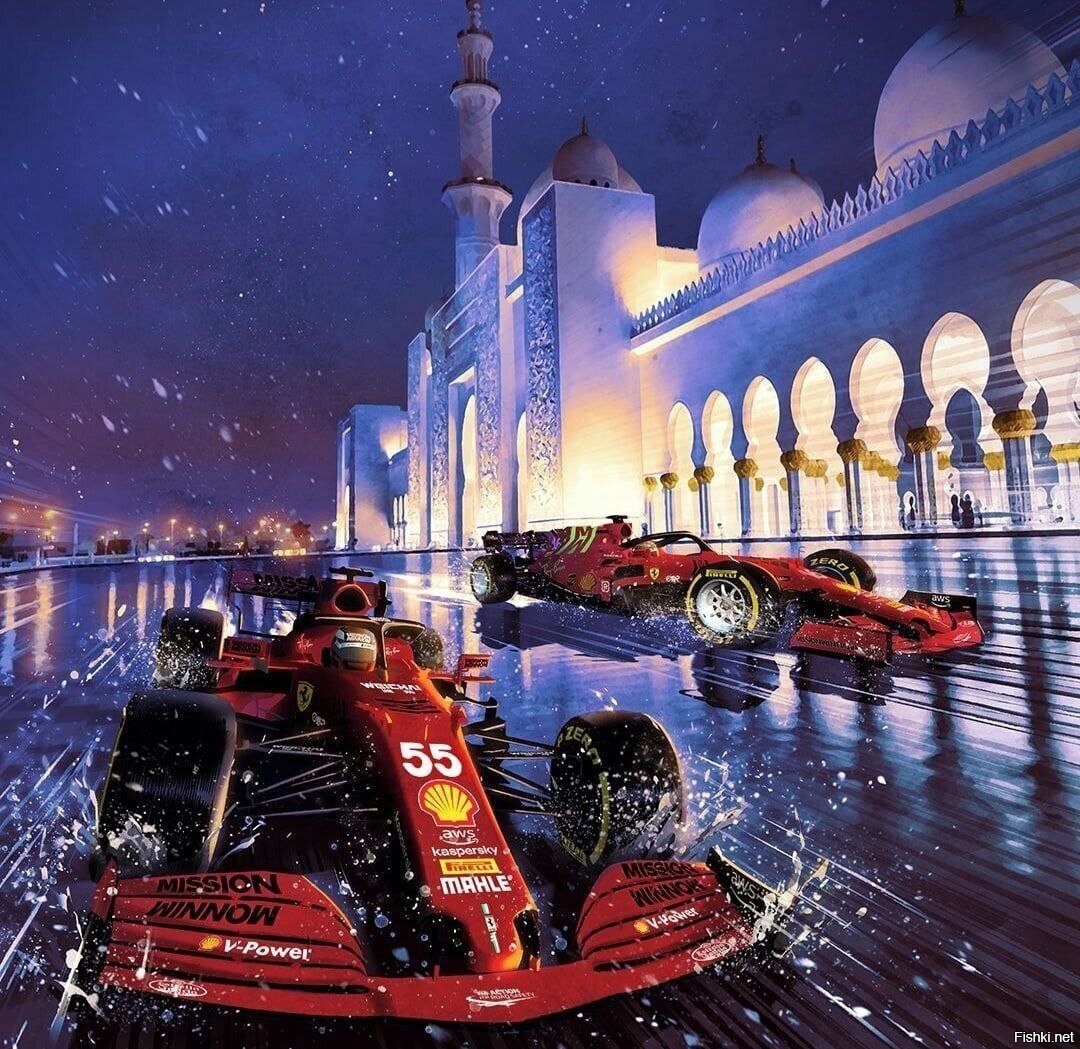 Арт Ferrari к Гран-при Абу-Даби