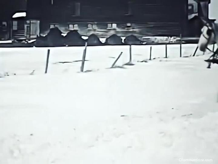 Катание на санях 115 лет назад
