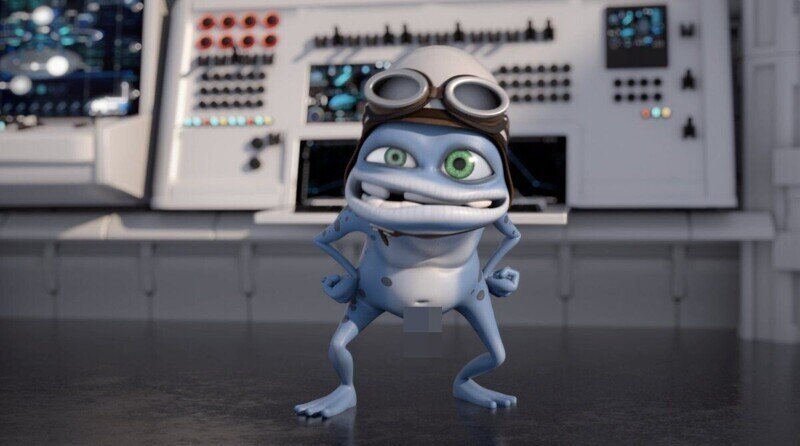 Озорной лягушонок Crazy Frog вернулся с новым клипом