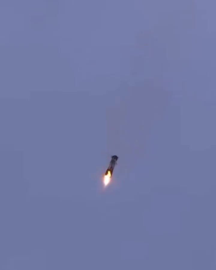 Ракета Falcon - приземление