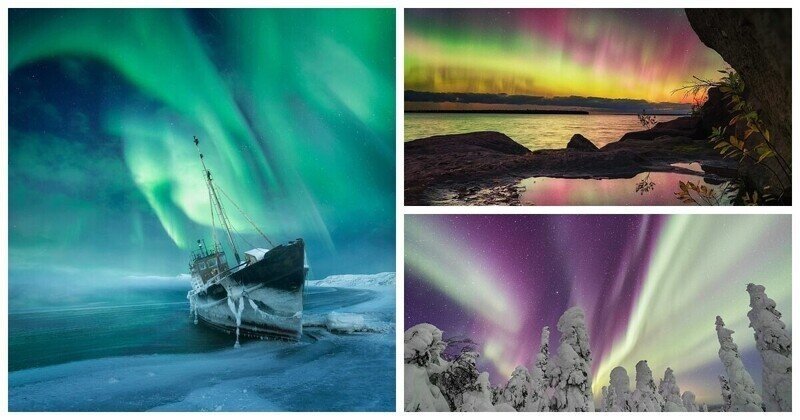 25 лучших снимков полярного сияния за 2021 год