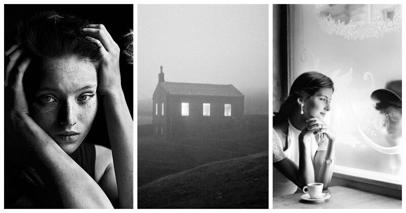 Тихое очарование чёрно-белых фотографий