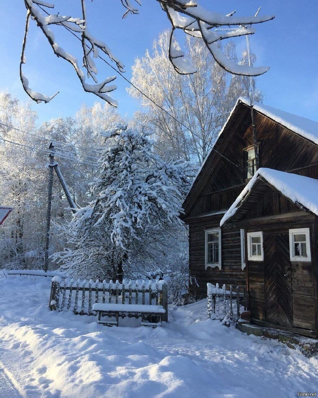 зимняя карусель