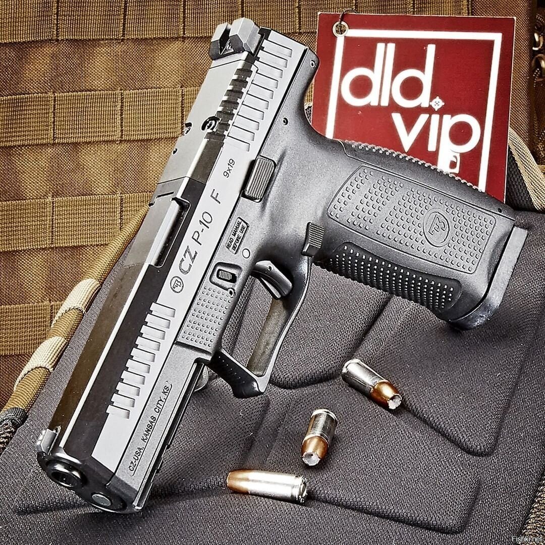 CZ P-10 F со 114-мм стволом и магазином на 19 патронов 9x19 Para