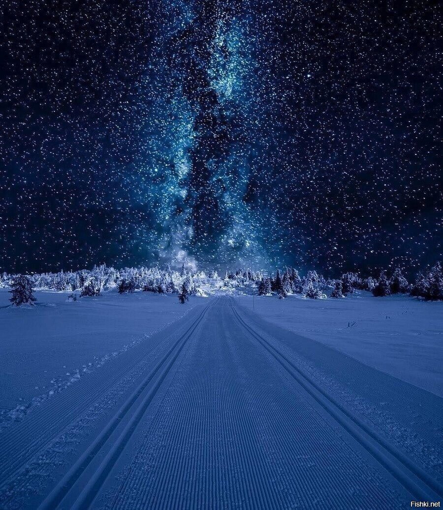 Звёздная ночь, Норвегия