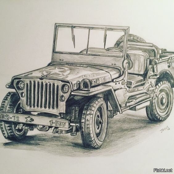Старый "Виллис"