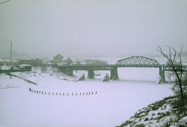 Урок физкультуры на лыжах