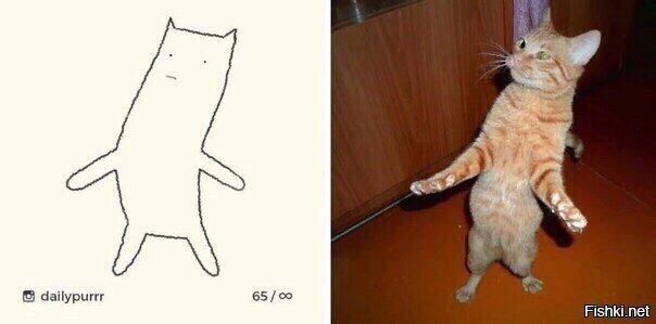 Учимся рисовать котиков