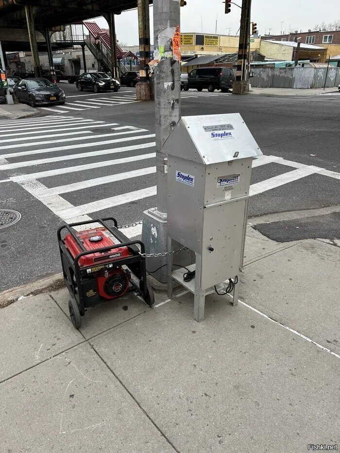 Система контроля качества воздуха работающая от бензинового генератора