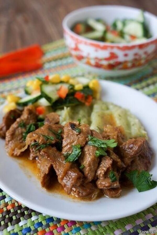 Беф-строганов по рецепту 1965 года