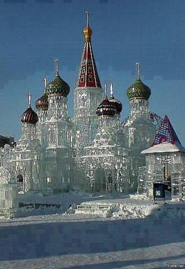 "Ледяная Сказка", фестиваль ледяных скульптур в Тюмени