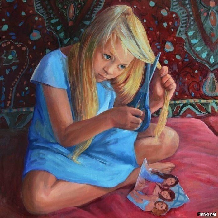 Душевные все таки картины у Настасьи Чудаковой