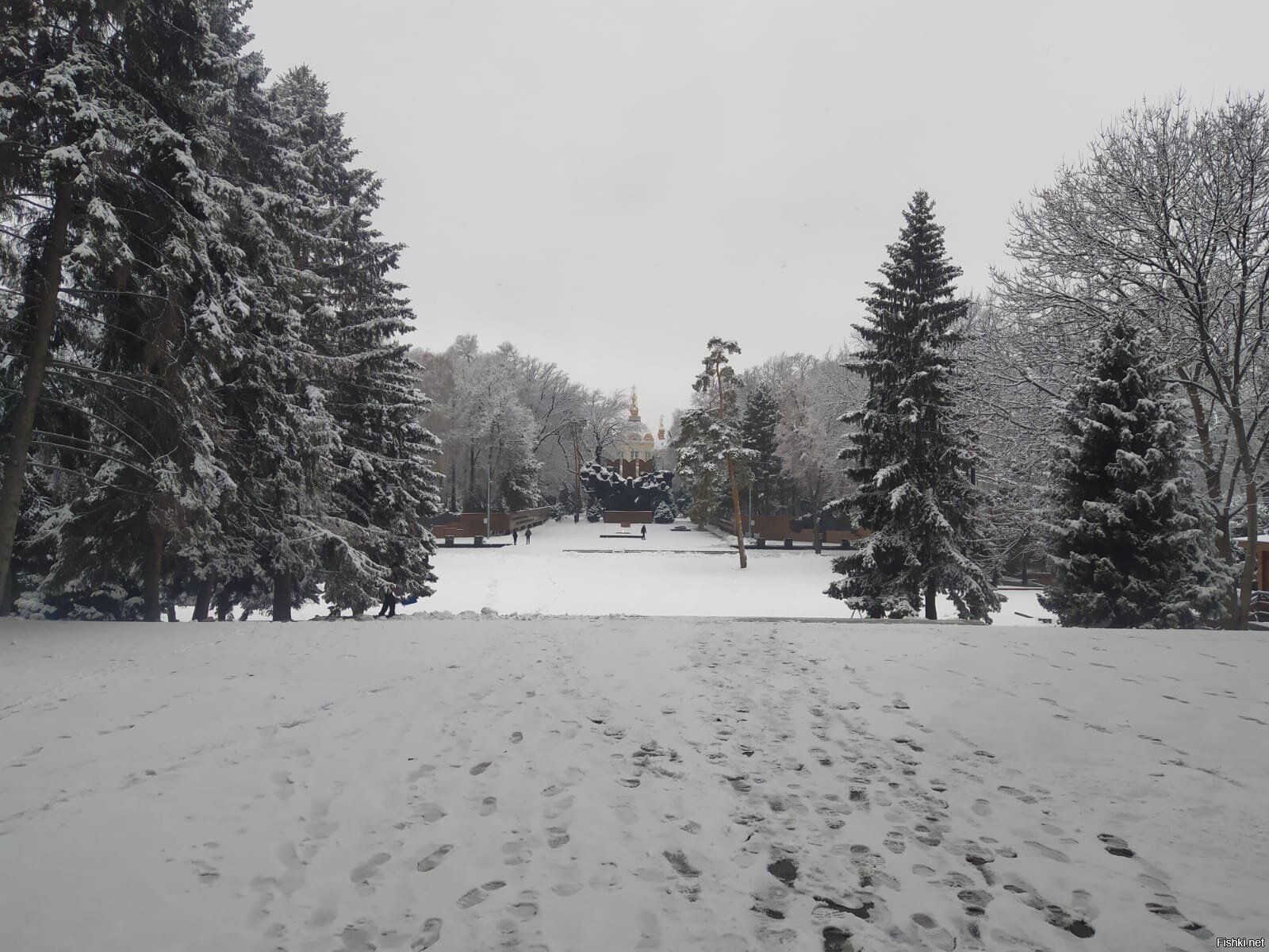 В парке 28 Панфиловцев сейчас