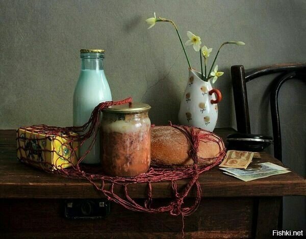 Фотонатюрморт из советской жизни