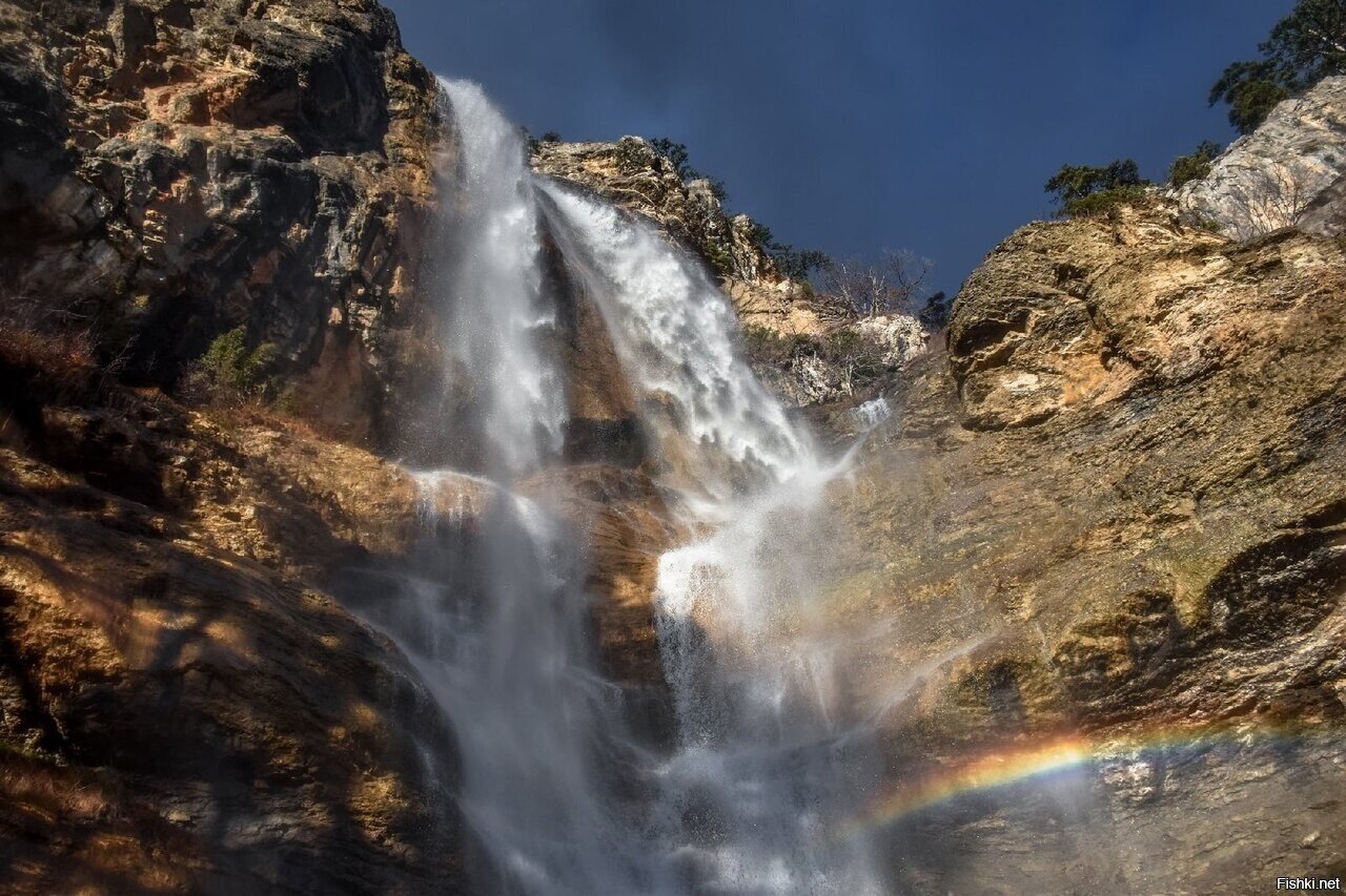 Учан-Су - самый высокий водопад Крыма