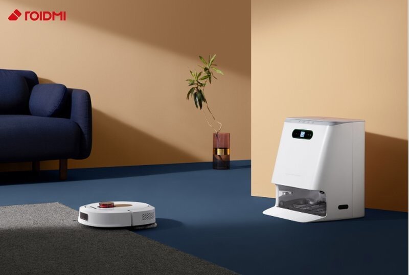 Домашний уборщик  от ROIDMI: самоочищающийся робот-пылесос, который моет пол и щетки