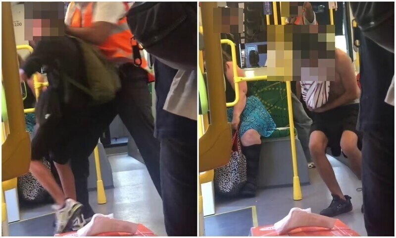 В Австралии водитель выставил из трамвая трёх подростков
